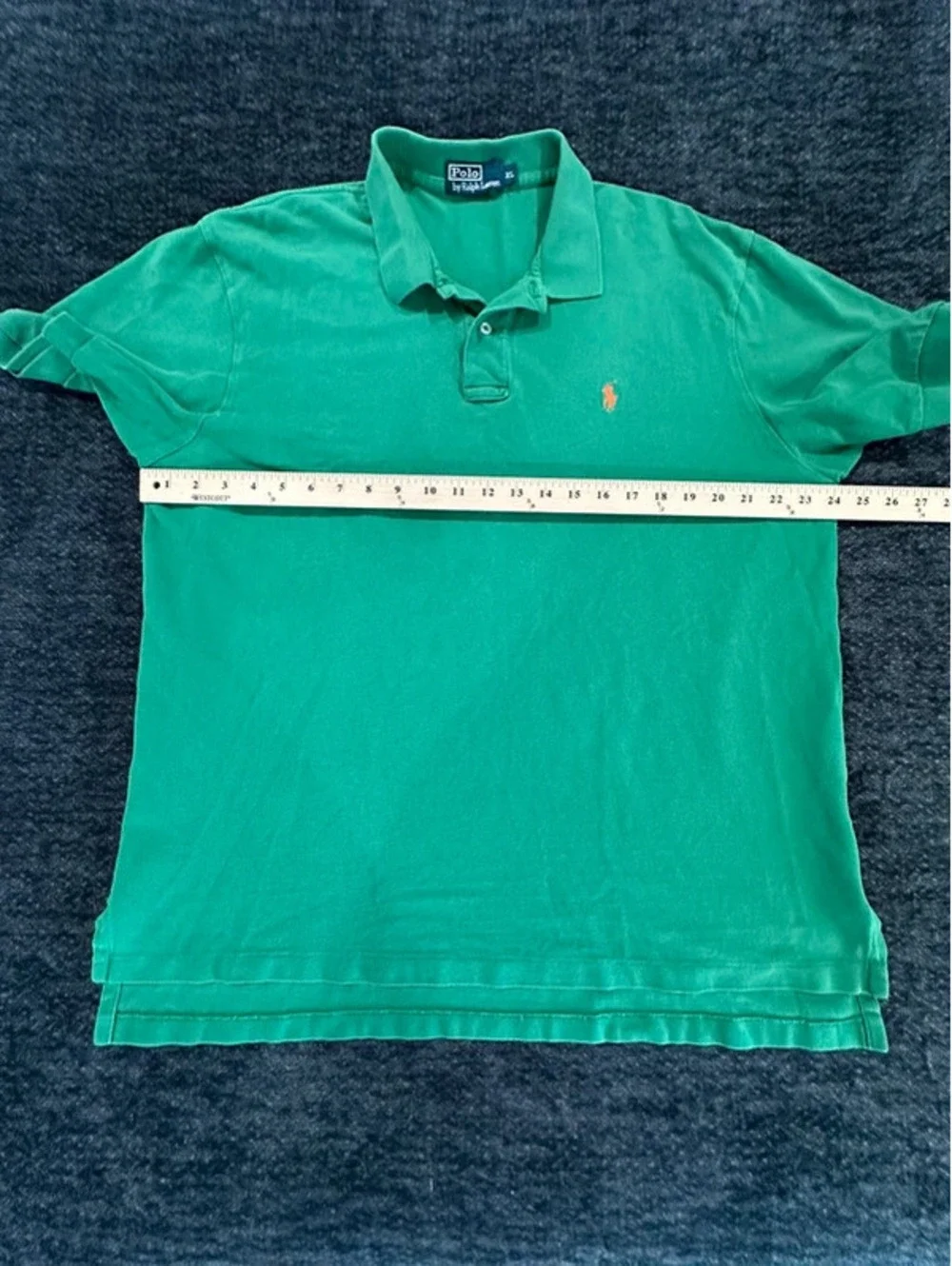 Polo Ralph Lauren Men’s XL Green Short Sleeve Polo Shirt Pony Logo